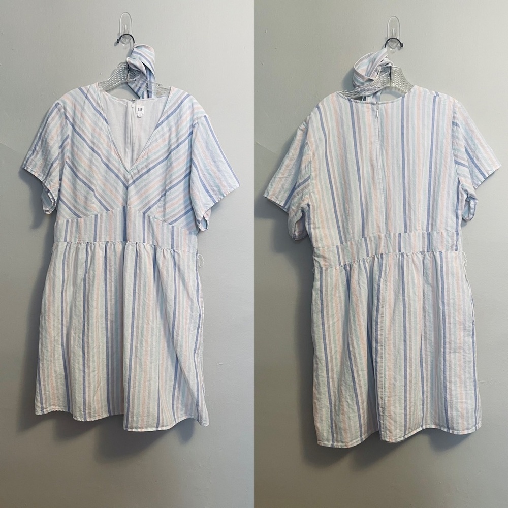 Gap Linen Blend Sun Dress